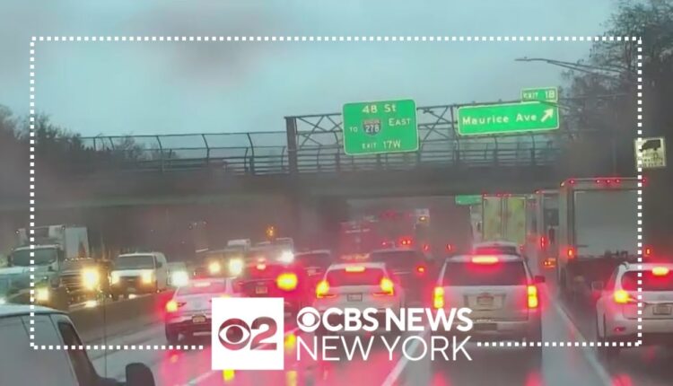 Slick start for Monday morning commute on LI
