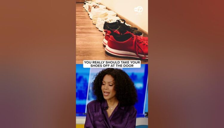 You really should take your shoes off at the door