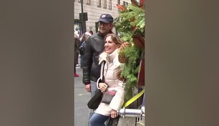 The famous "Elf" sleigh has arrived in NYC #shorts