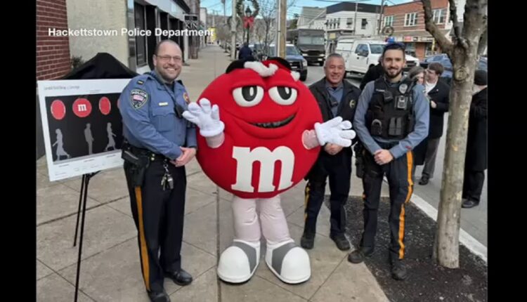 New Jersey town to drop giant fiberglass M&M to ring in the New Year