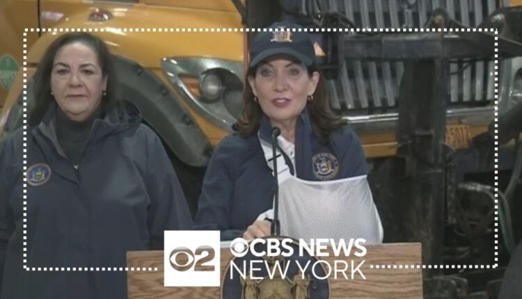 Gov. Kathy Hochul briefing on winter storm