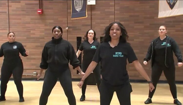 This NYPD team assembles on the dance floor in their free time