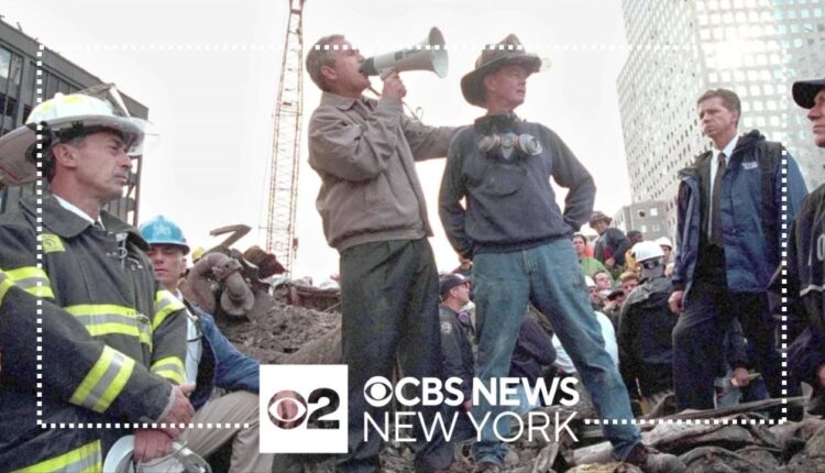 Bob Beckwith, retired firefighter in iconic photo with Bush on 9/11, dies at 91