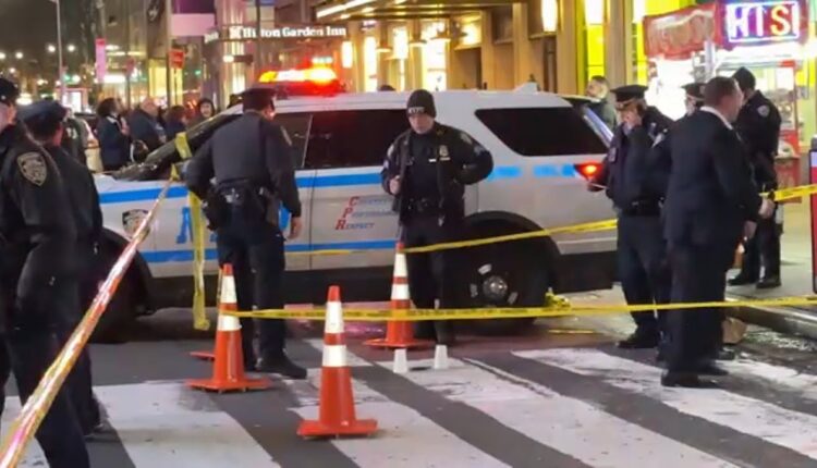 Police looking for gunman after shooting inside Midtown sports store