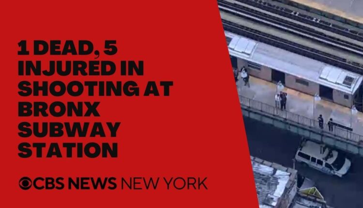 Live: Bronx subway station shooting leaves 1 dead, 5 wounded