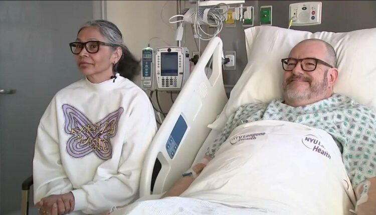 Wife donates kidney to organ bank so husband could find match on time