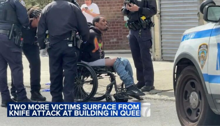 4 stabbed by neighbor in Queens apartment building