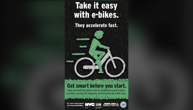 NYC launching Get Smart Before You Start e-bike campaign