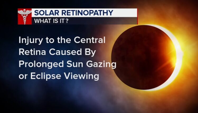 Safer viewing experience of the solar eclipse