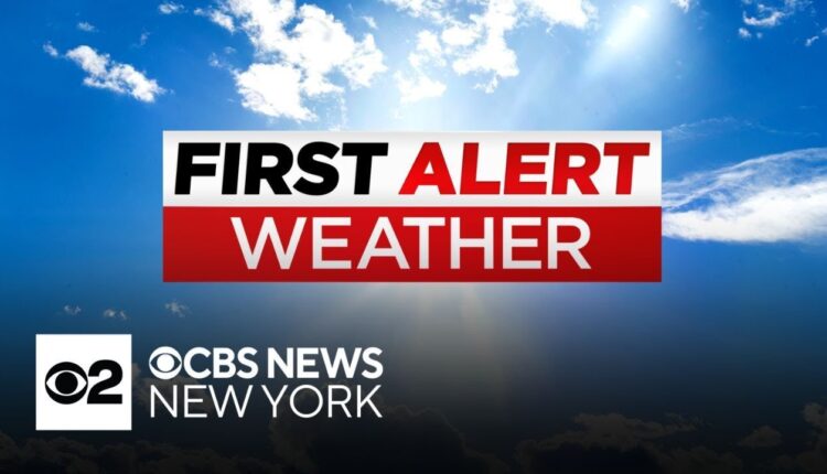 First Alert Weather: Abundant sunshine Saturday in NYC