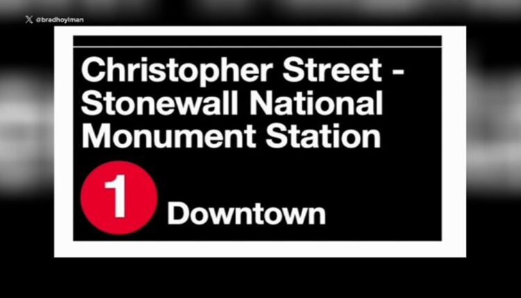 State lawmakers pass bill to rename subway station after Stonewall National Monument